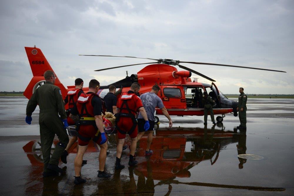 United States Coast Guard helicopter