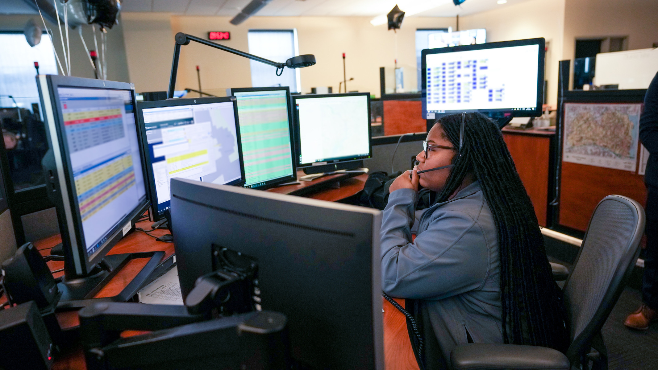 Women working in an office setting