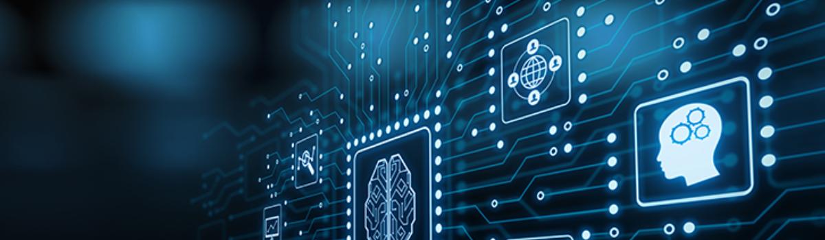 Banner image that evokes advanced technology