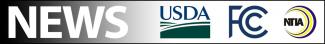 NTIA, FCC and USDA logos